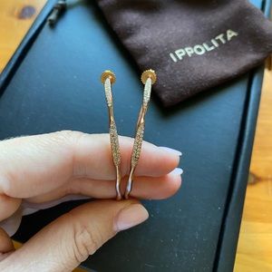 Ippolita Rosè Hoop Earrings